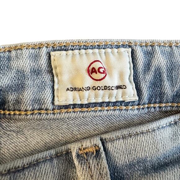 AG Adriano Goldschmied jeans womens 27R 27 Blue Legging Ankle Skinny Light 1177 - Picture 4 of 14